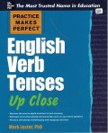 English Verb Tense : Up Close