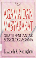 Agama dan Masyarakat: Suatu Pengantar Sosiologi Agama