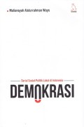 Demokrasi : Serial Sosial Lokal Di Indonesia