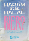 Haram atau Halal Bier ?