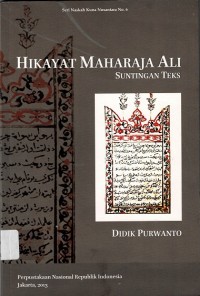 Hikayat Maharaja Ali Suntingan Teks