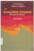 Manajemen Keuangan = ( Managerial Finance) Jilid 1 Edisi Ketujuh