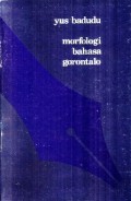Morfologi Bahasa Gorontalo