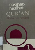 Nasihat-Nasihat Qur'an: Akhlak dan Perilaku