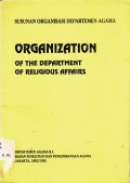 Organization of the Department of Religious Affairs