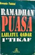 Ramadhan Puasa Lailatul Qadar I'tikaf