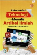 Rekomendasi Teknologi untuk menulis Artikel Ilmiah