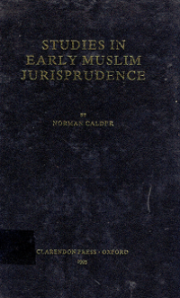 Studies In Early Muslim Jurisprudence