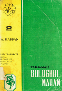 Tarjamah Bulughul Maram Jilid 2