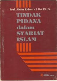 Tindak Pidana dalam Syariat Islam