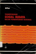 Transformasi Sosial Budaya Dalam Pembangunan Nasional