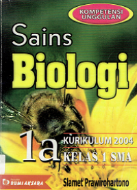 Sains Biologi 1A untuk Kelas 1 SMA